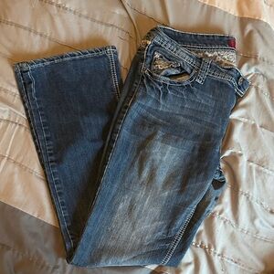 BONGO Dark Blue Straight Leg Jeans